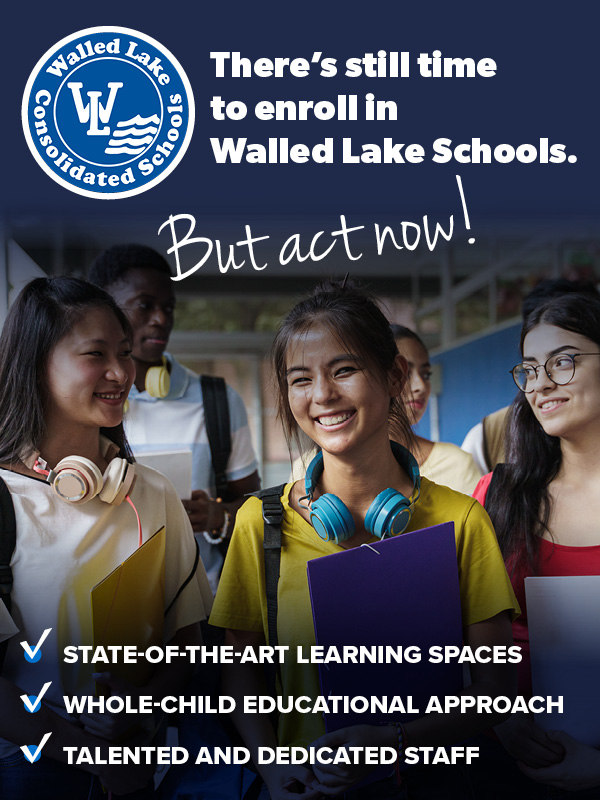 There's still time to enroll in Walled Lake Schools!