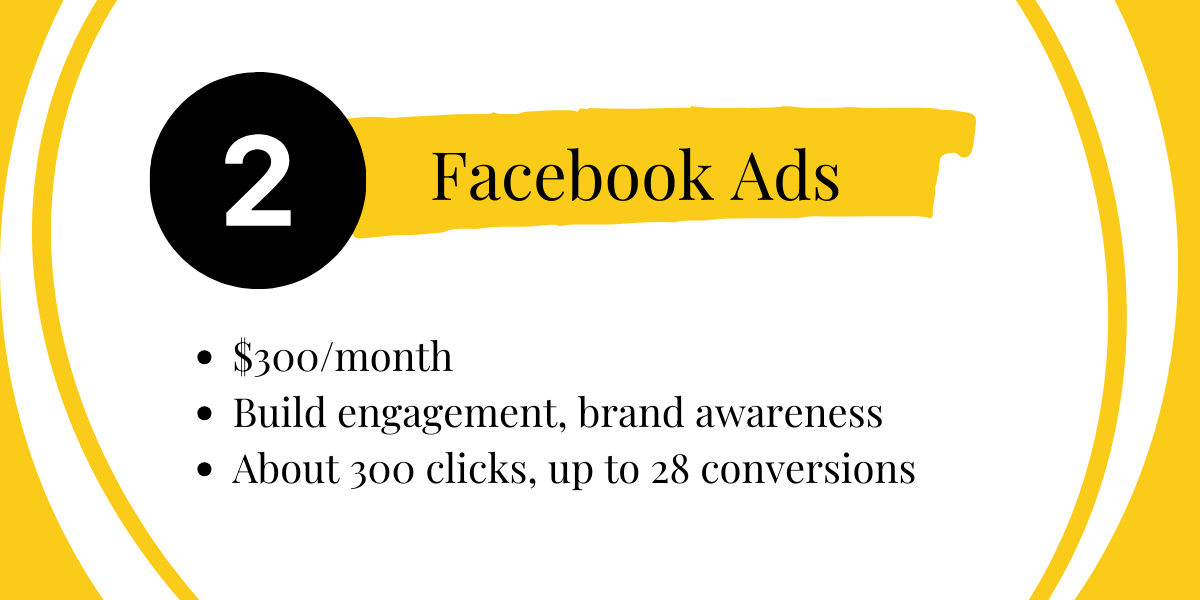 Facebook Ads for $500 a Month or Less