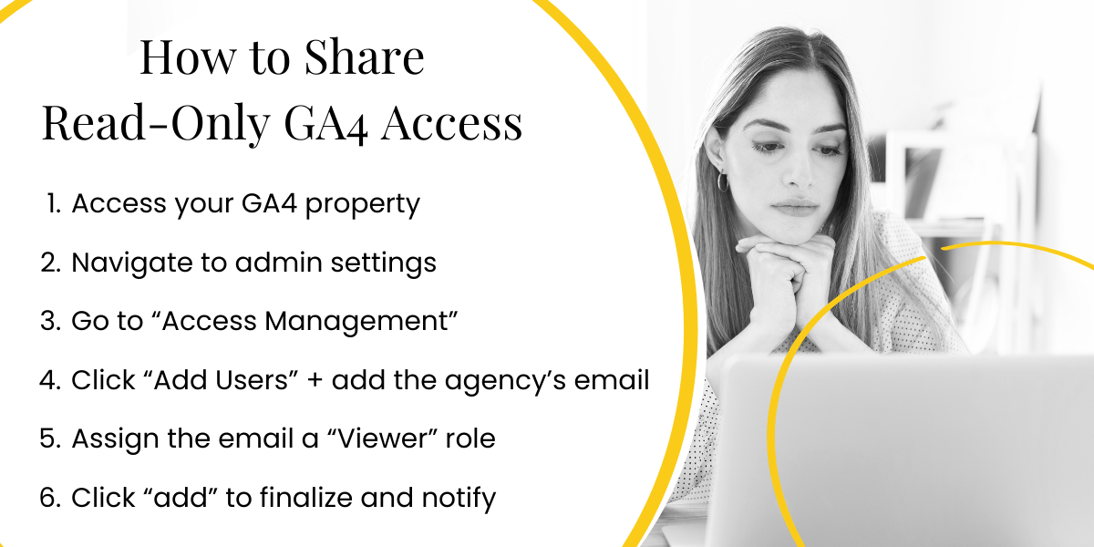 How to Share GA4 Read Only Access
