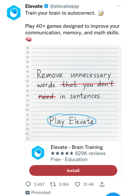 Twitter Sample Ad - Promoted Image