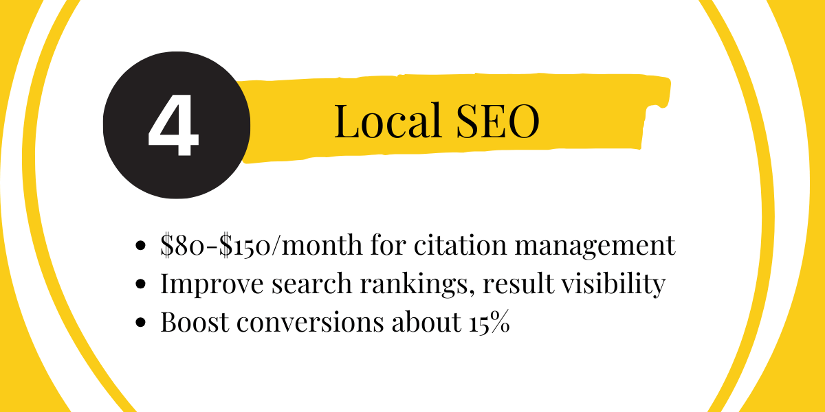 Local SEO $500 a Month or Less